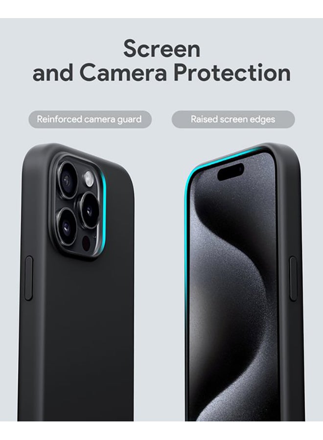 Aukey Protective Magnetic Hard-Shell Phone Case For iPhone 15 Black  - Image 3