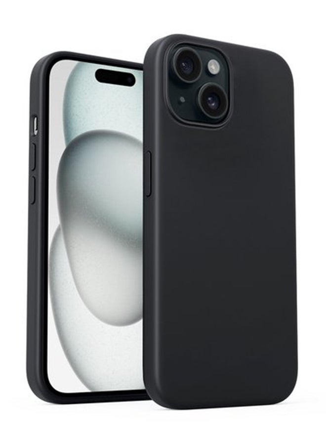 Aukey Protective Magnetic Hard-Shell Phone Case For iPhone 15 Black  - Image 1