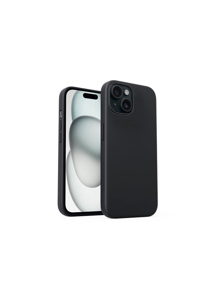 Aukey Protective Magnetic Hard-Shell Phone Case For iPhone 15 Plus Black  - Image 2