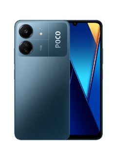 شاومي POCO C65 ثنائي الشريحة، أزرق، 8 جيجابايت رام، 256 جيجابايت، 4G - الإصدار العالمي  - Image 1