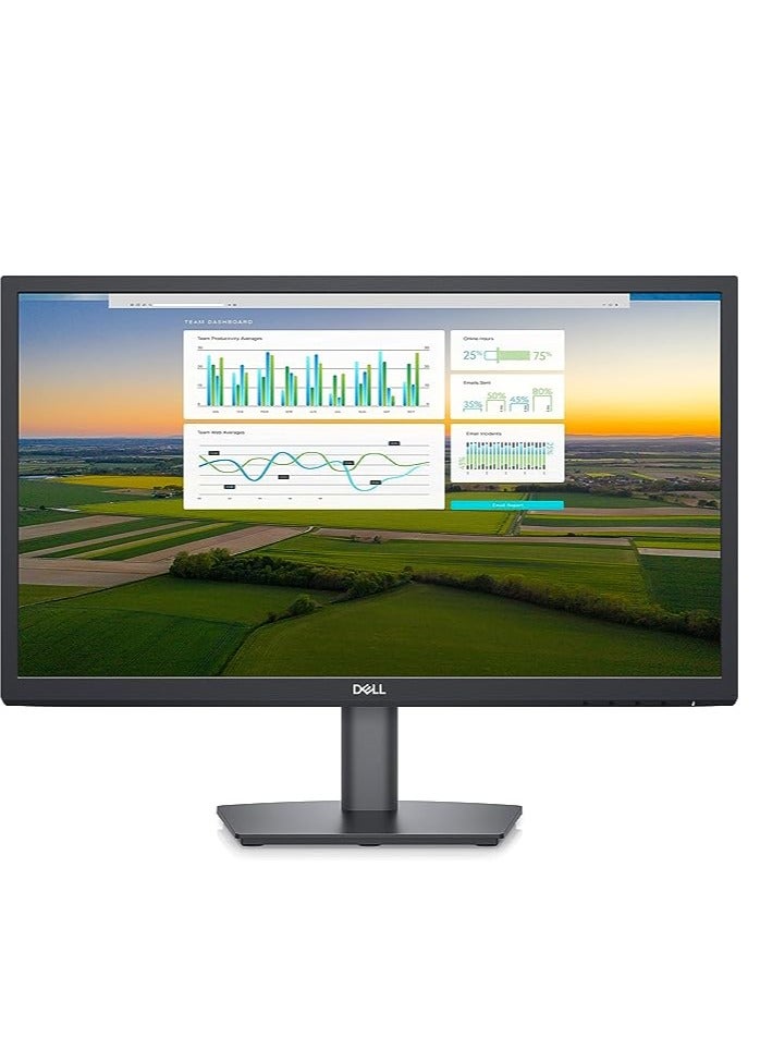 DELL 22 Monitor – E2222H - 54.5cm (21.5") 3Yr Black