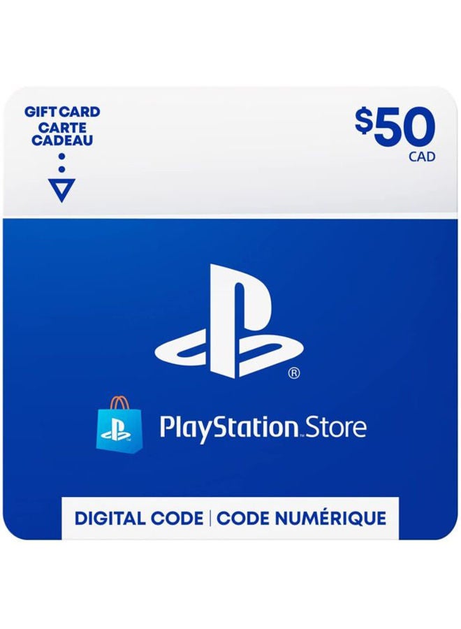 Sony Playstation Canada 50 USD Gift Card