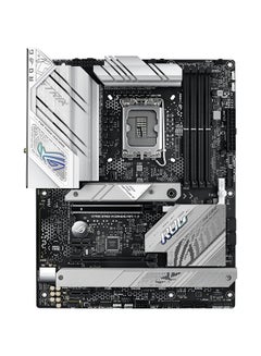 أسوس اللوحة الأم ROG Strix B760-A Gaming WIFI LGA 1700 ATX، مجموعة شرائح Intel B760، 4x DDR5 DIMM، ذاكرة تصل إلى 192 جيجابايت بحد أقصى، WIFI 6E / 2.5G ETH، PCIe 5.0، 3x M.2، HDMI / DP، USB 3.2 GEN 2X2 | 90MB1EP0-M0EAY0  - Image 1