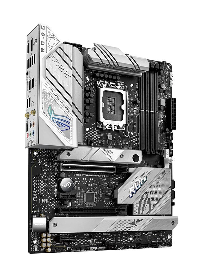 ASUS - ROG Strix B760-A Gaming WIFI LGA 1700 ATX Motherboard, Intel B760 Chipset, 4x DDR5 DIMM, Up to 192GB Max Memory, WIFI 6E / 2.5G ETH, PCIe 5.0, 3x M.2, HDMI / DP, USB 3.2 GEN 2X2 | 90MB1EP0-M0EAY0 Black - Image 1