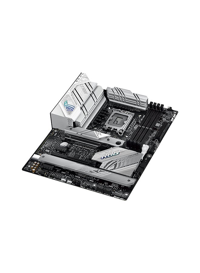 ASUS - ROG Strix B760-A Gaming WIFI LGA 1700 ATX Motherboard, Intel B760 Chipset, 4x DDR5 DIMM, Up to 192GB Max Memory, WIFI 6E / 2.5G ETH, PCIe 5.0, 3x M.2, HDMI / DP, USB 3.2 GEN 2X2 | 90MB1EP0-M0EAY0 Black - Image 1