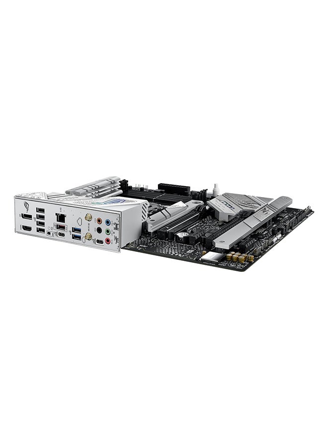 ASUS - ROG Strix B760-A Gaming WIFI LGA 1700 ATX Motherboard, Intel B760 Chipset, 4x DDR5 DIMM, Up to 192GB Max Memory, WIFI 6E / 2.5G ETH, PCIe 5.0, 3x M.2, HDMI / DP, USB 3.2 GEN 2X2 | 90MB1EP0-M0EAY0 Black - Image 1