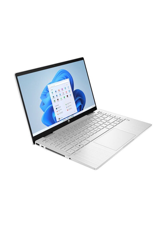 Pavilion x360 14-ek0011ne Laptop with 14 Inch Display Core I5-1235U Processor / 8GB Ram / 512GB SSD/ Intel Iris Xe Graphic Card / Windows 11 English/Arabic Silver - pnsku/N70017257V/45/_/1698085859/8cbed2c8-0b55-43f5-9f78-2c1b2f89b5a8