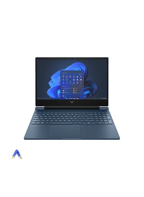 Victus Gaming 15-Fa1006Ne Laptop With 15.6 Inch LED / Core I7-13700H / 16GB RAM / 512GB SSD / 6GB Nvidia Geforce RTX Series 3050 / Windows 11 English/Arabic Blue