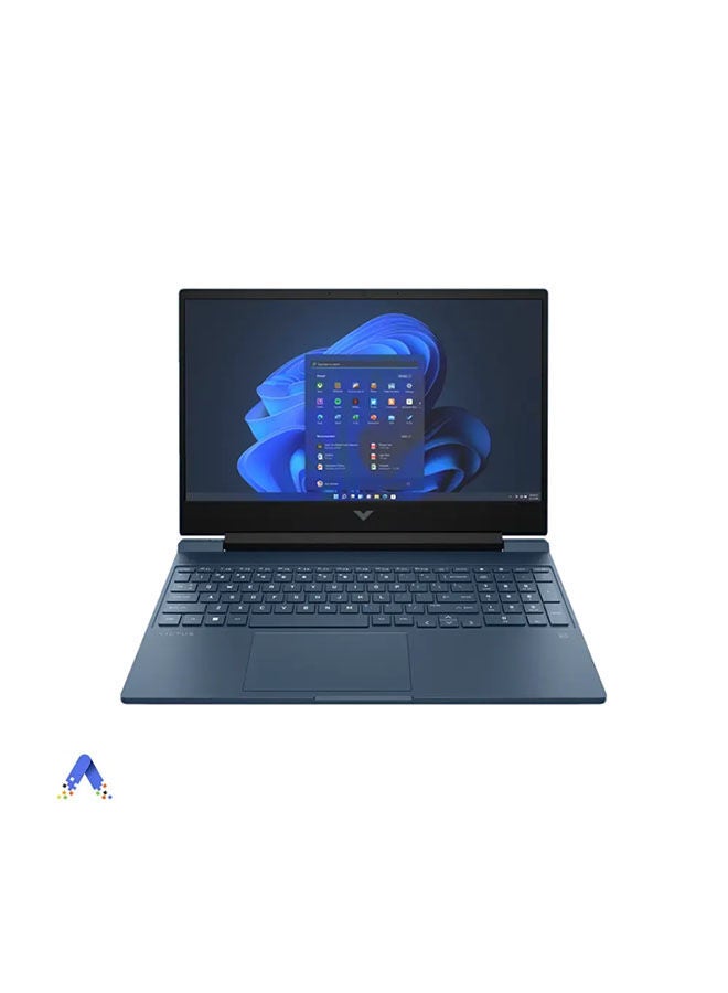 HP - Victus Gaming 15-Fa1006Ne Laptop With 15.6 Inch LED / Core I7-13700H / 16GB RAM / 512GB SSD / 6GB Nvidia Geforce RTX Series 3050 / Windows 11 English/Arabic Blue - Image 1