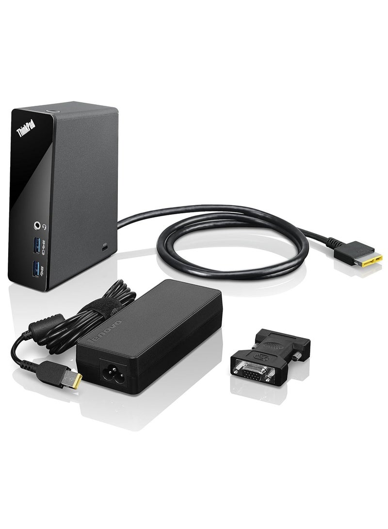 Lenovo - ThinkPad OneLink Pro Dock With 90w Power Adapter Retail Packaging Black - Image 1