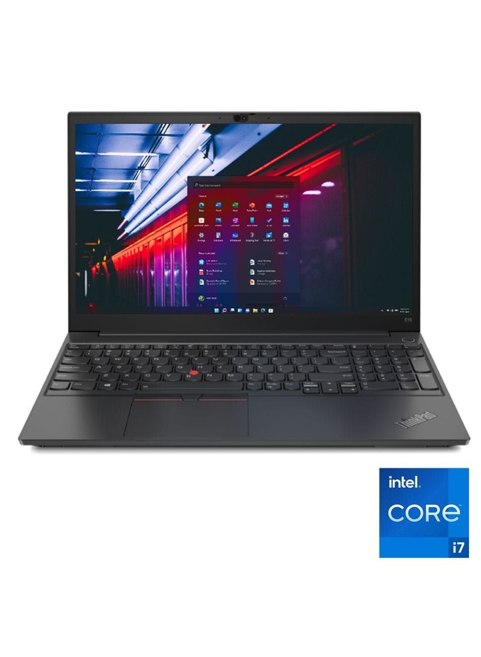 Lenovo ThinkPad E15 Gen4,i7-1255U,8GB Base DDR4,512GB SSD M.2 2242 NVMe English/Arabic Black