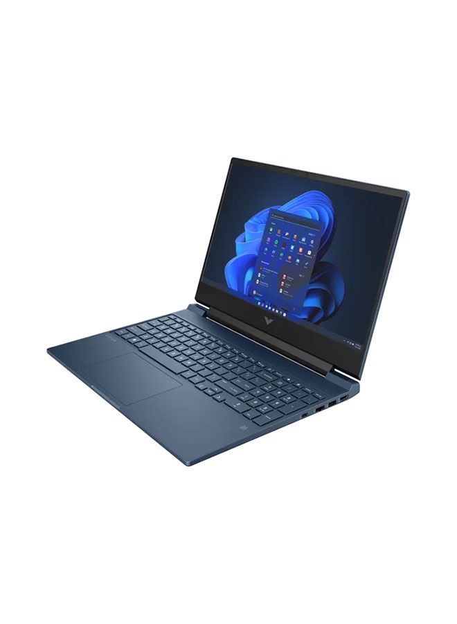 HP - Victus Gaming 15-Fa1009Ne Laptop With 15.6 Inch LED / Core I5-13500H / 8GB RAM / 1TB SSD / 6GB Nvidia Geforce RTX Series 3050 / Windows 11 English/Arabic Blue - Image 1