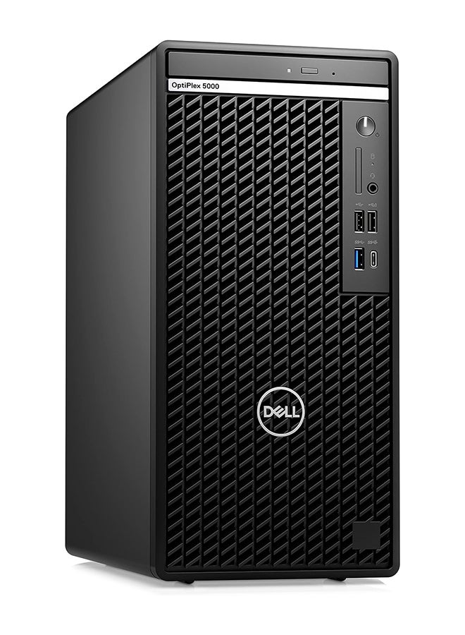DELL - OptiPlex 5000 Desktop Computer, Core i7-12700 Processor/16GB RAM/512GB SSD/Intel UHD Graphics english english Black - Image 1