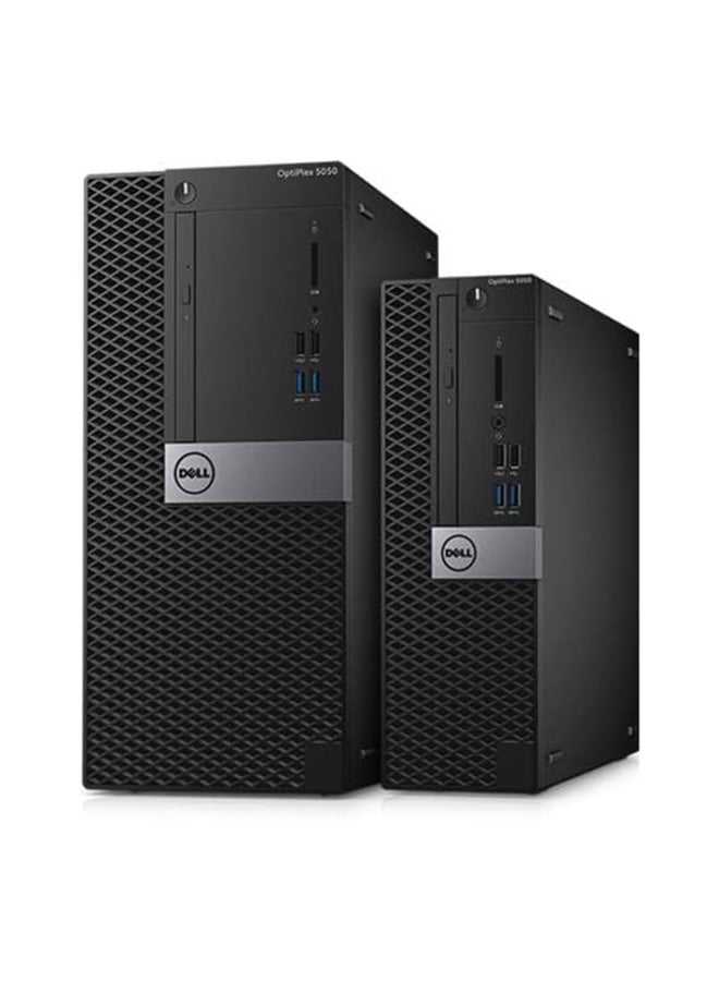 DELL - OptiPlex 5000 Desktop Computer, Core i7-12700 Processor/16GB RAM/512GB SSD/Intel UHD Graphics english english Black - Image 1