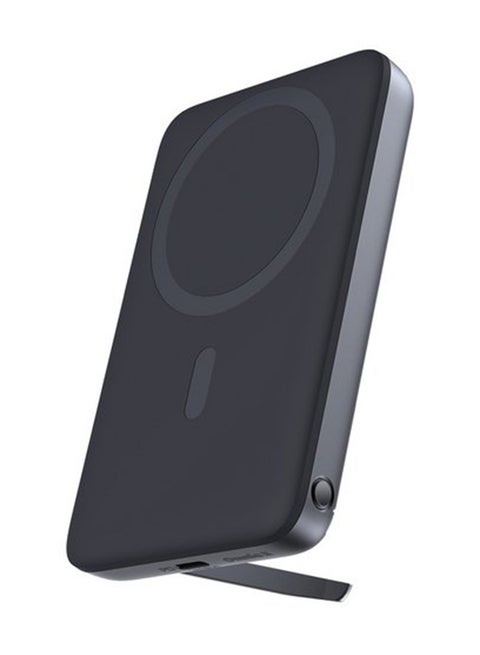 6700 mAh Magnetic Wireless Charging Power Bank 20W PD with foldable Stand Gray