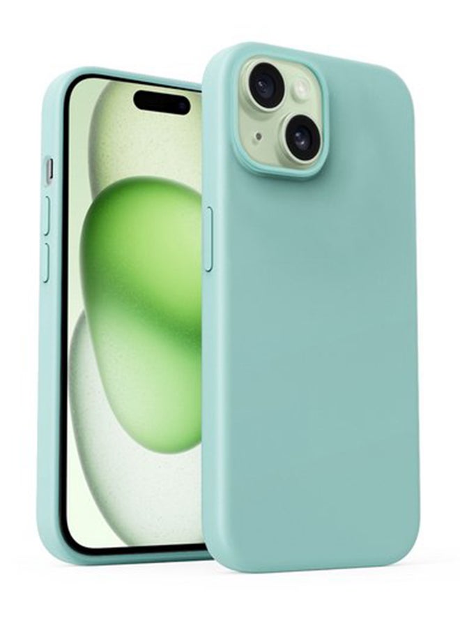 Aukey Protective Magnetic Hard-Shell Phone Case For iPhone 15 Green  - Image 1