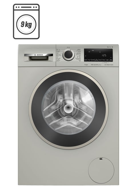 Washing Machine, 9 kg, with i-DOS, AntiStain Plus, and AllergyPlus 9 kg 2300 W WGA1440XGC Silver