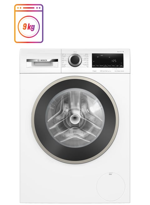 Washing Machine, 9 kg, with i-DOS, AntiStain Plus, and AllergyPlus 9 kg 2300 W WGA14400GC White