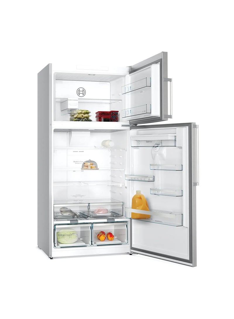 BOSCH 687 Gross/ Net Capacity ,Free-Standing Fridge-Freezer with VitaFresh Plus, with XXL Capacity for More Food Storage 100 W KDD86AI31M Stainless Steel  - Image 2