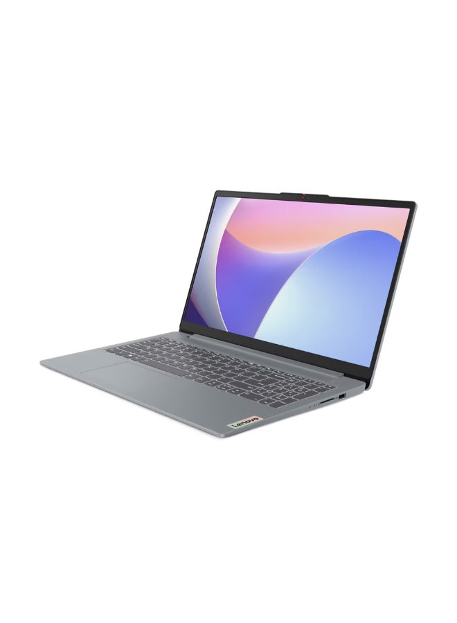 Lenovo - IdeaPad Slim 3 15IRH8 Laptop With 15.6-Inch Full HD Display, Core i7-13620H Processor/16GB RAM/512GB SSD/Intel UHD Graphics/DOS(Without Windows)/ English/Arabic Arctic Grey - Image 1