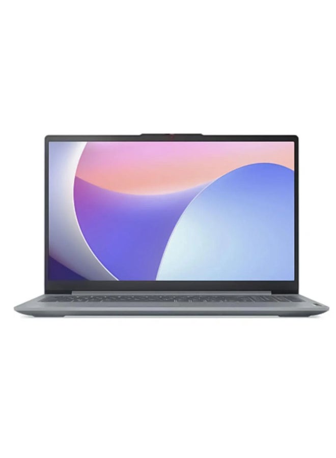 Lenovo - IdeaPad Slim 3 15IRH8 Laptop With 15.6-Inch Full HD Display, Core i7-13620H Processor/16GB RAM/512GB SSD/Intel UHD Graphics/DOS(Without Windows)/ English/Arabic Arctic Grey - Image 1