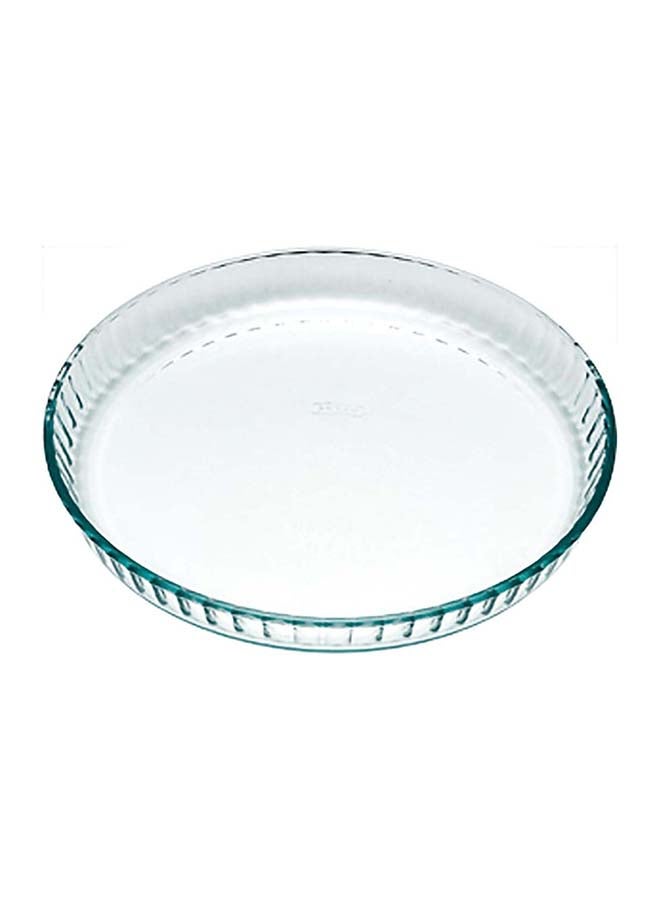 PYREX Bake and Enjoy Flan Dish Round 1.1L Transparent 25cm  - Image 1