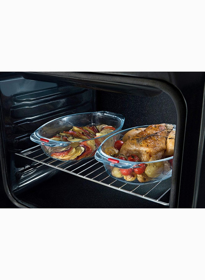 Pyrex Irresistible Roaster Oval 3L Transparent 35 x 24 x 7cm - Image 2