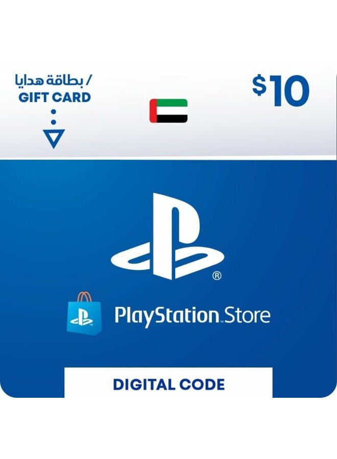 Sony Playstation UAE 10 USD Gift Card 