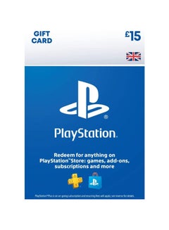 Playstation Store 15 Uk Psn Card Instant Code Gift Card