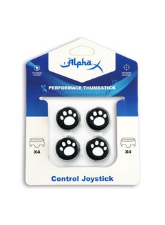 مجموعة سمات Thumbstick Grip Paw المكونة من 4 قطع لوحدات تحكم PS4/PS5
