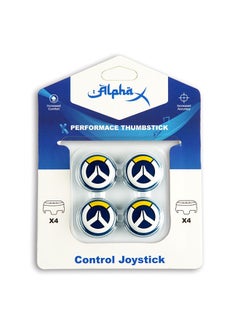 4-Piece Performance Thumbstick Grip Overwatch Theme Set for PS4/PS5 Controllers