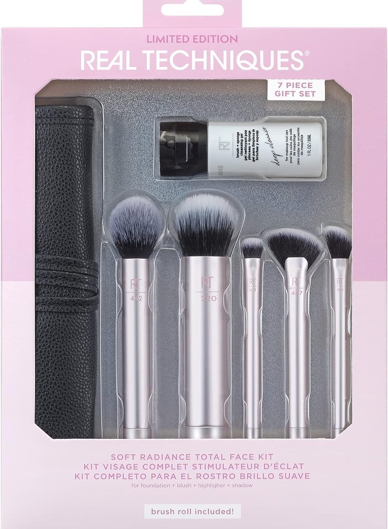 REAL TECHNIQUES Soft Radiance Total Face Kit Multicolor - Image 2