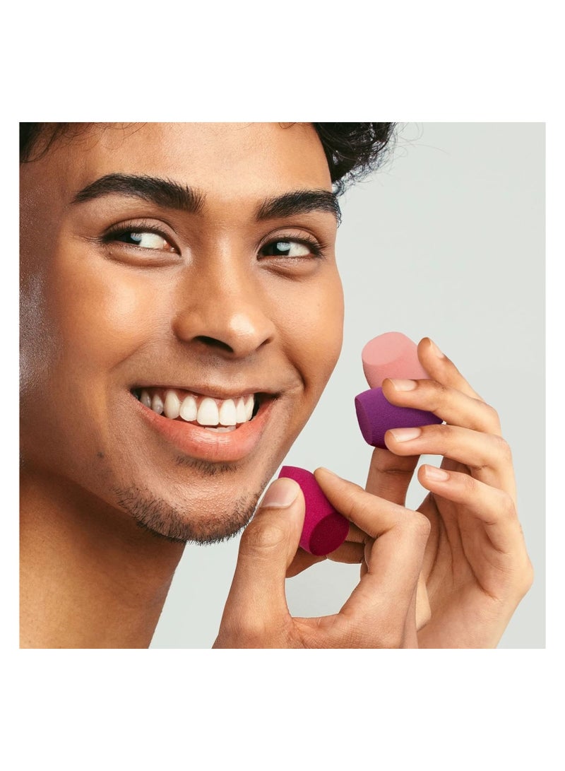 REAL TECHNIQUES 4 Mini Miracle Complexion Sponges Multicolour - Image 4