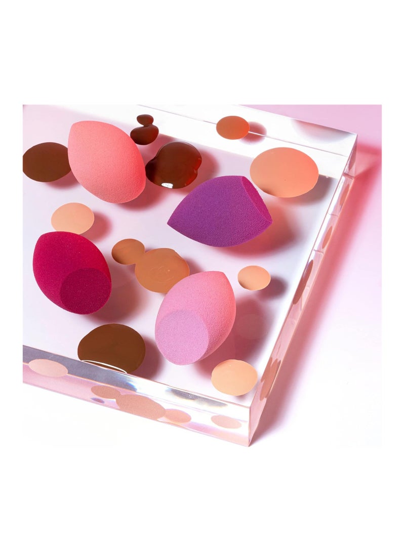 REAL TECHNIQUES 4 Mini Miracle Complexion Sponges Multicolour - Image 3