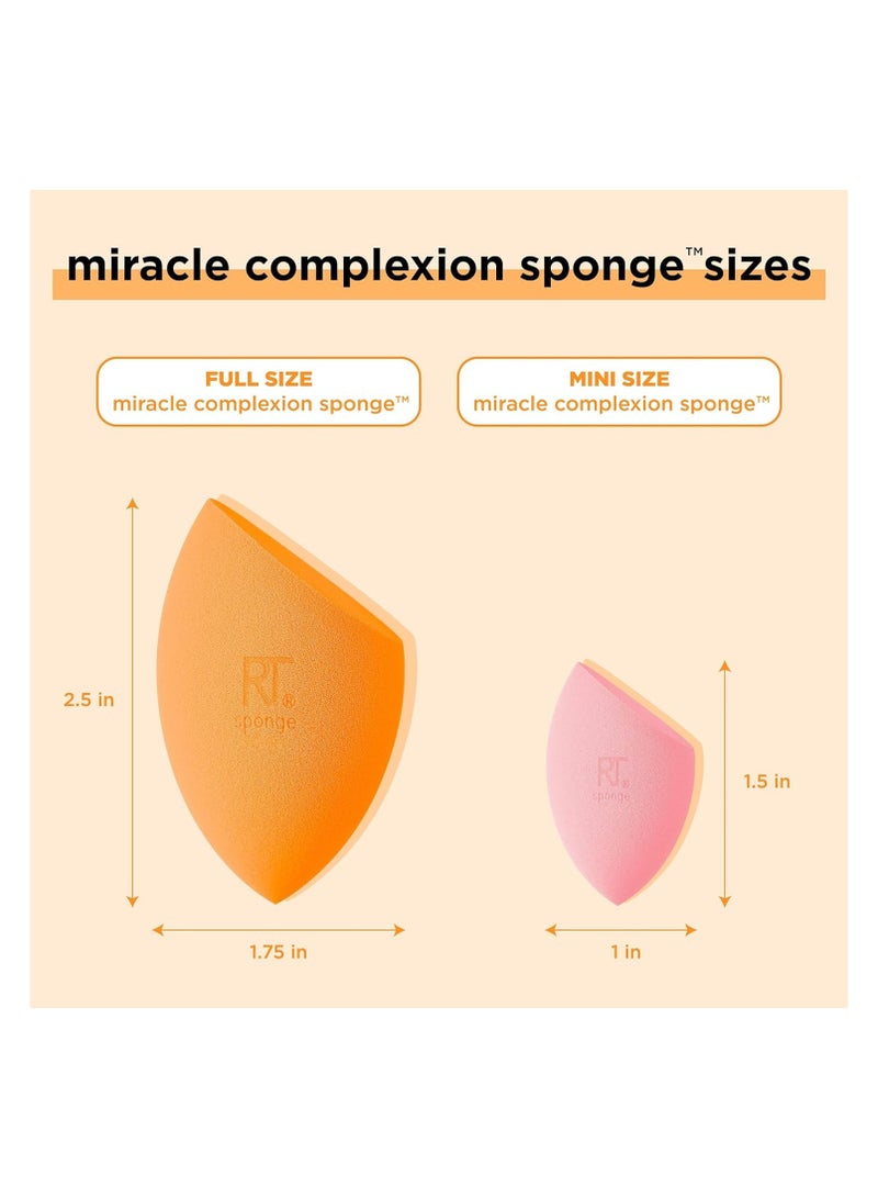 REAL TECHNIQUES 4 Mini Miracle Complexion Sponges Multicolour - Image 5