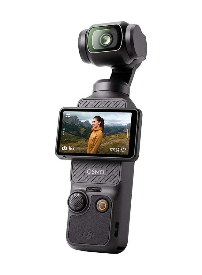 dji - Osmo Pocket 3 Vlogging Camera With 1-Inch CMOS & 4K/120fps Video 3-Axis Stabilization Fast Focusing Face/Object Tracking 2-Inch Rotatable Touchscreen Small Video Camera For Photography Youtube - Image 1