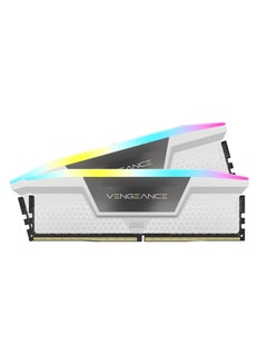 CORSAIR Vengeance RGB DDR5 Ram 32Gb (2x16Gb) 6400Mhz CL36 Intel XMP iCUE Compatible Computer Memory  - Image 1