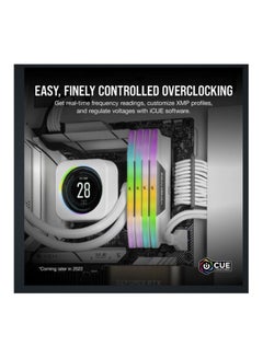 CORSAIR Vengeance RGB DDR5 Ram 32Gb (2x16Gb) 6400Mhz CL36 Intel XMP iCUE Compatible Computer Memory  - Image 3
