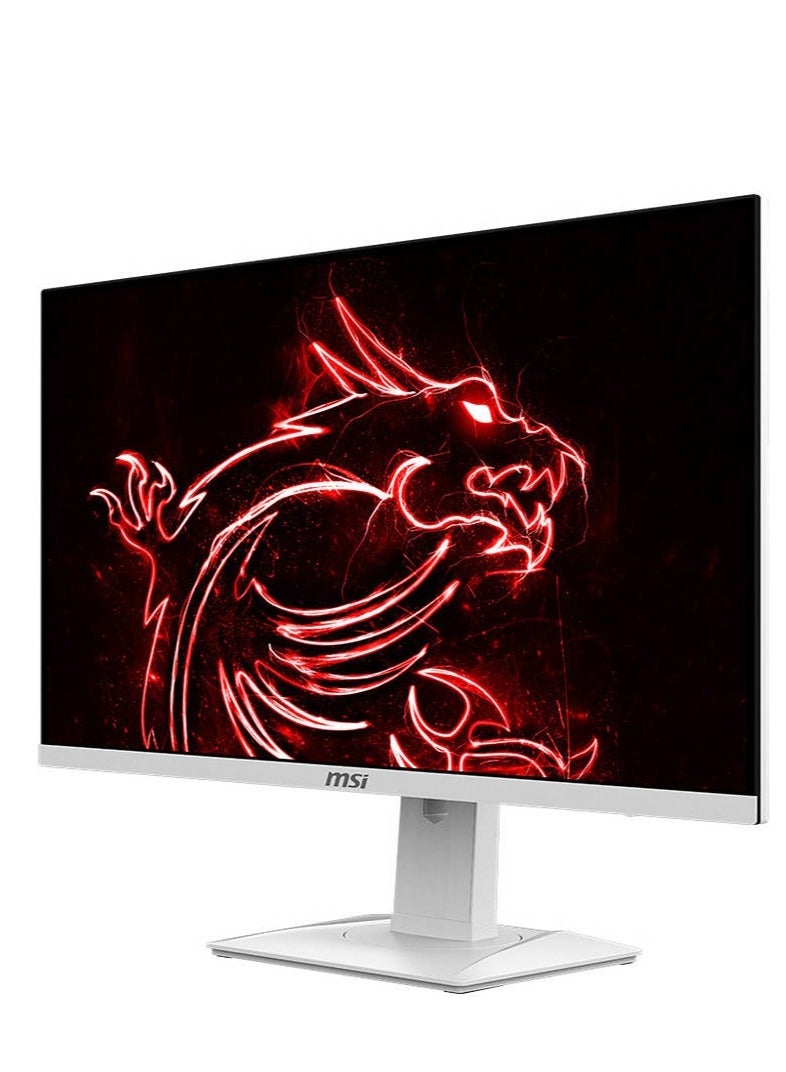 MSI - 27-Inch WQHD Rapid IPS Display Flat Gaming Monitor, 170Hz Refresh Rate, 1ms Response Time, G-Sync & AMD FreeSync Premium Compatible, 1.07B Display Colors, 2x HDMI / DP, White | G274QRFW WHITE - Image 1