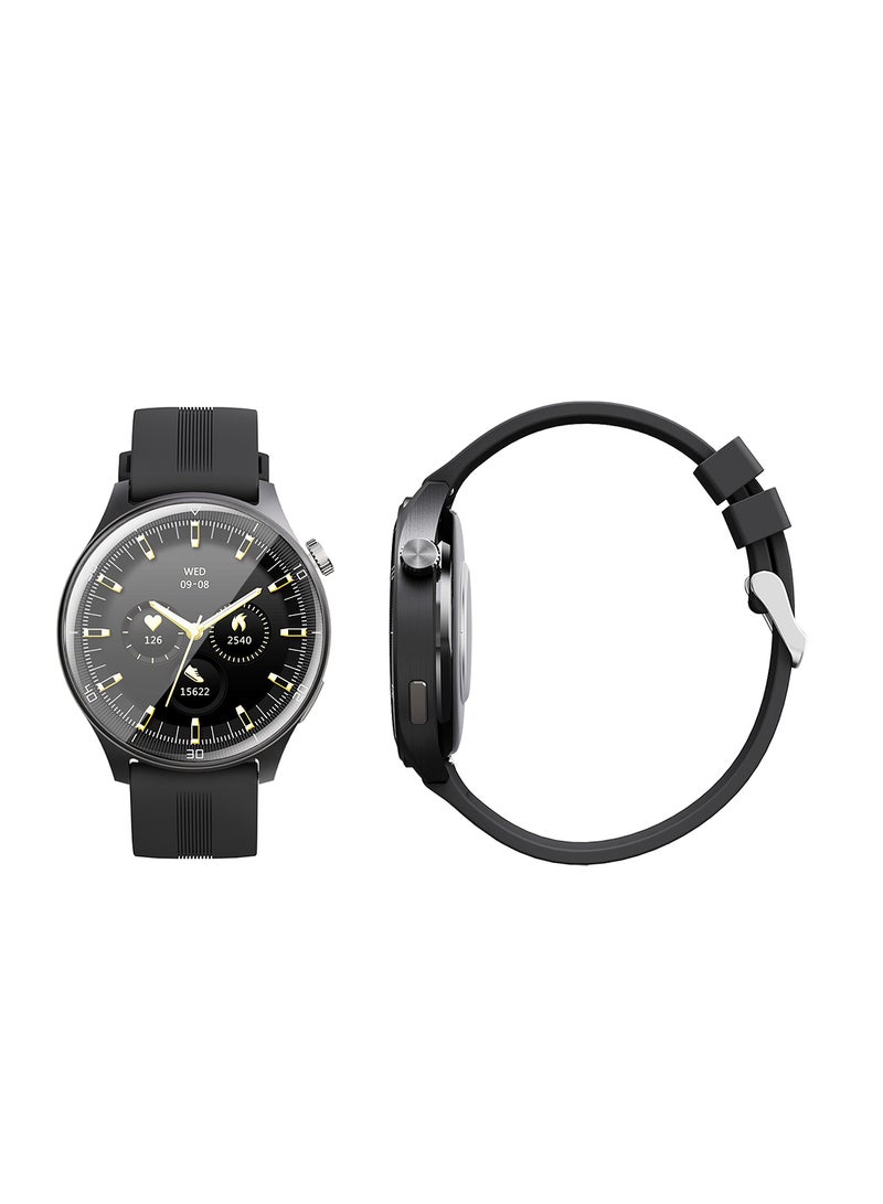 Aukey - Smartwatch with Calling Function, 1.45-inch TFT LCD display, IP67 Waterproof, 15 Days Battery Life Fitness Tracker with Sport & Health tracking & Customise faces SW-2P Grey - Image 1