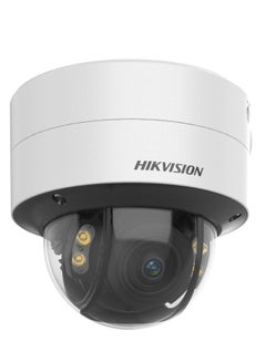 HIKVISION 4 MP ColorVu Motorized Varifocal Dome Network Camera, 2.8 to 12mm Motorized Lens, 24/7 Colorful Imaging, H.265+ Comp, Human & Vehicle Targets Focus, IP67, White | DS-2CD2747G2T-LZS-2.8-12mm  - Image 3