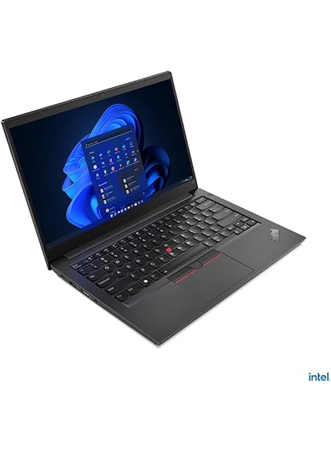 Lenovo ThinkPad E 14 14-Inch Display, Core i7-1255U Processor/40GB RAM/1TB SSD/Intel Xe Graphics/Windows 11 Pro With Free WIRELESS Bluetooth Headset English/Arabic Black  - Image 3
