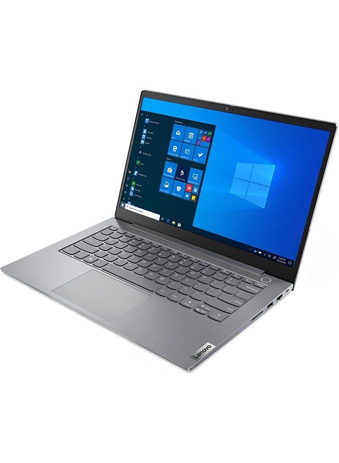 Lenovo - Latest ThinkBook 14 14-Inch Display, Core i7-1165G7 Processor/16GB RAM/1TB SSD/Intel Xe Graphics/windows_10_pro English/Arabic Grey - Image 1