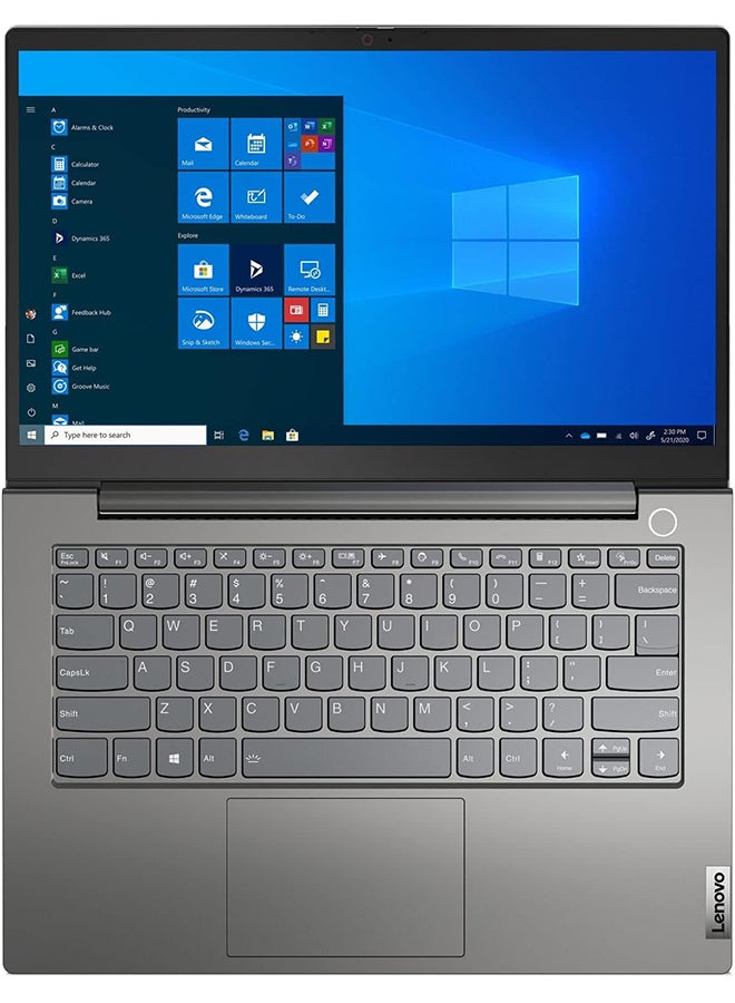 Lenovo - Latest ThinkBook 14 14-Inch Display, Core i7-1165G7 Processor/16GB RAM/1TB SSD/Intel Xe Graphics/windows_10_pro English/Arabic Grey - Image 1