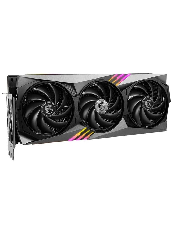MSI - Gaming GeForce RTX 4090 24GB GDRR6X 384-Bit HDMI/DP Nvlink Tri-Frozr 3 Ada Lovelace Architecture OC Graphics Card (RTX 4090 Gaming X Trio 24G) Black - Image 1