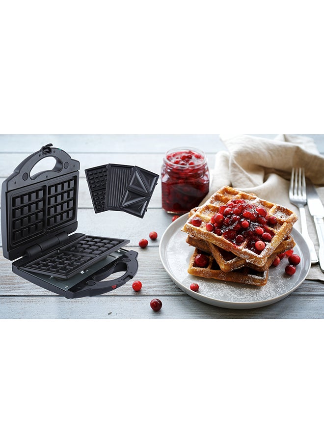 ألسيف إليك سخان ساندوتش 3x1 750 W 90692/1 - Image 3