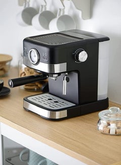 ألسيف إليك Deluxe Coffee Maker 1.5 L 1100 W E03441 Black/Silver  - Image 2