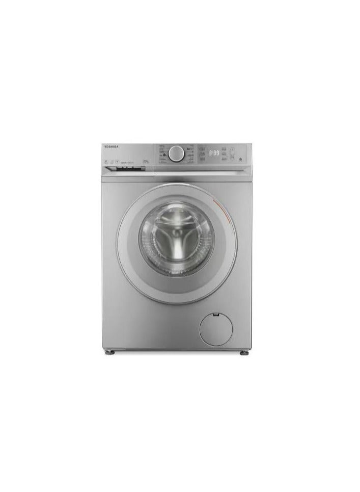 Toshiba - Washing Machine, Ufb, Great Waves, Steam, Smart Control (Wifi), Automatic - 9 kg TW-BL100A4EG(SS) Silver