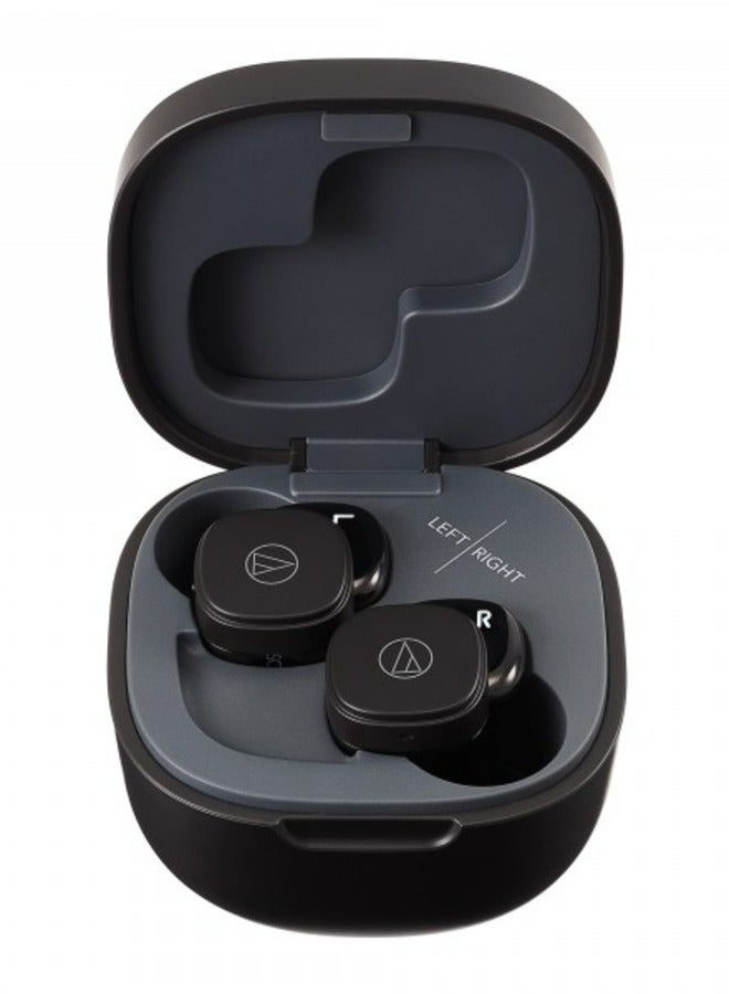 audio-technica ATH-SQ1TW True Wireless In-Ear Headphones Black  - Image 3