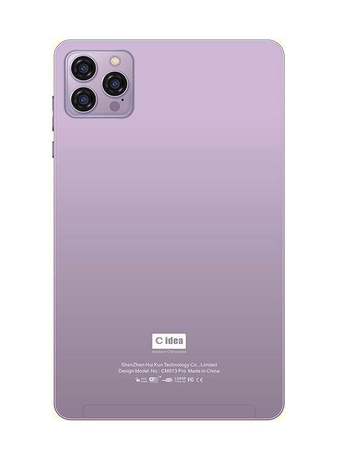 C idea CM813 Pro Android Tablet With 8-inch 8GB RAM 256GB 5G -International Version Purple - Image 3